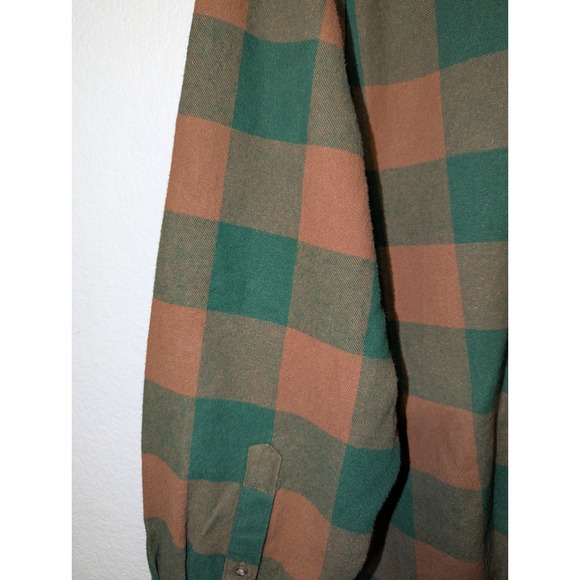 Vintage Field N Forest Men's 2XLT Plaid Flannel Long Sleeve Button Up Shirt - Picture 13 of 13